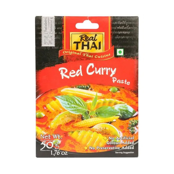 Image of Real Thai Red Curry Paste 50 gm