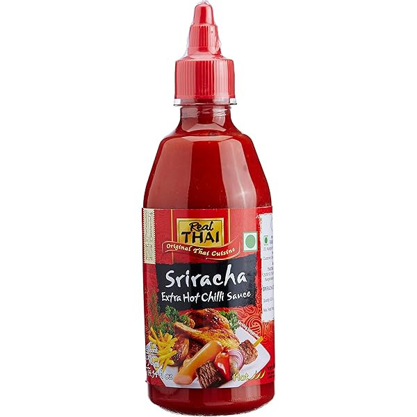 Image of Real Thai Sriracha Hot Chilli Garlic Sauce 250Ml