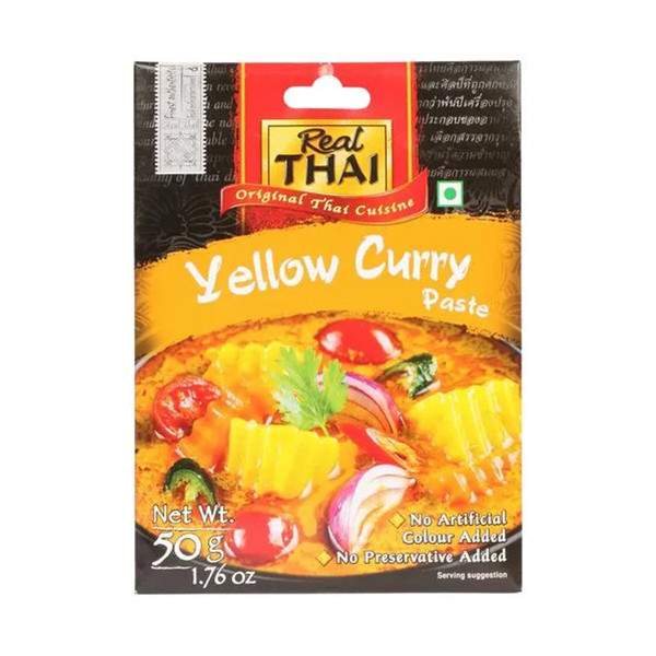 Image of Real Thai Yellow Curry Paste 50 gm