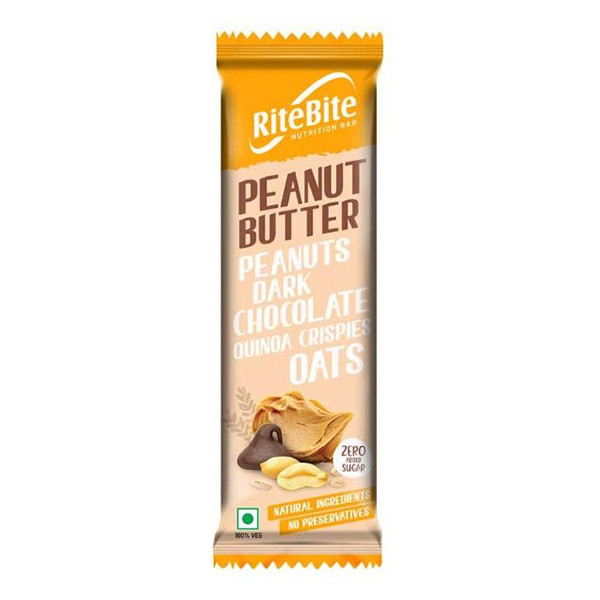 Image of RITE BITE BAR PEANUT BUTTER 40 GM
