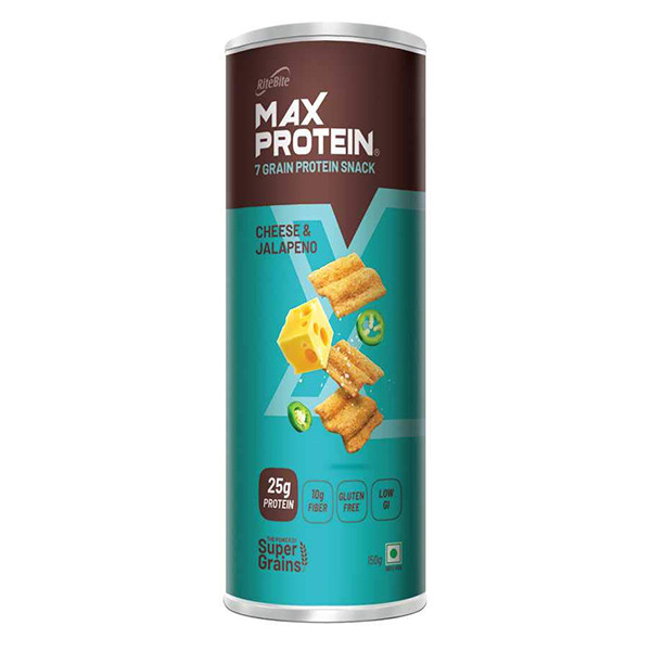 Image of RITE BITE NAMKEEN CHEESE&amp; JALAPENO 150G