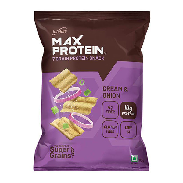 Image of RITE BITE NAMKEEN CREAM&amp; ONINON 60G