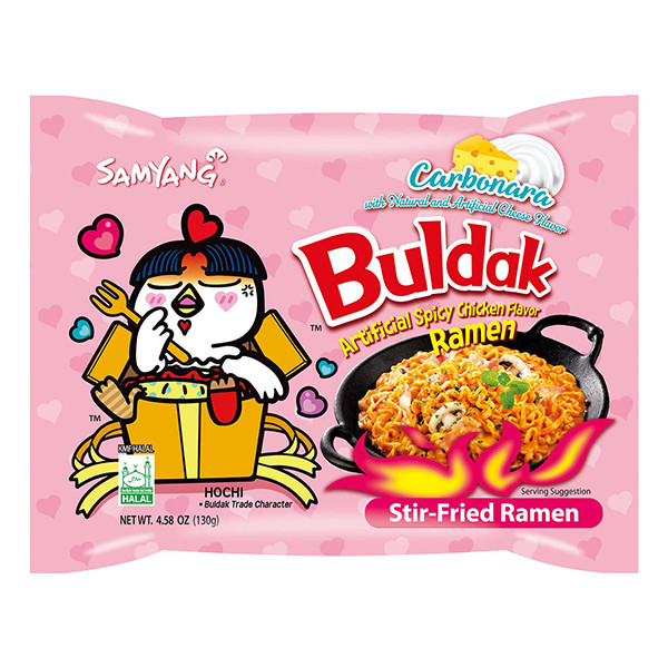 Samyang Hot Chicken Ramen Carbonara 130G
