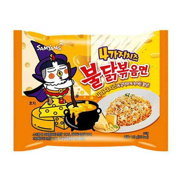 Image of Samyang Quattro Cheese Hot Chicken Noodles 145gm