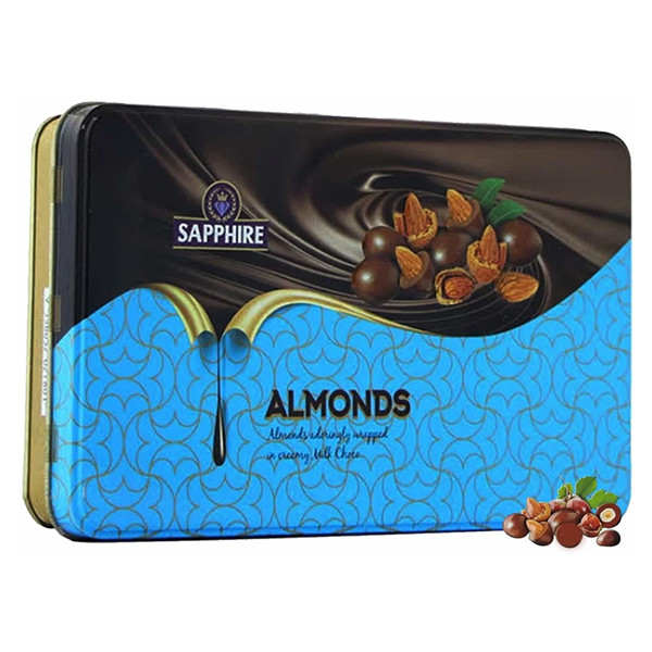 Image of Sapphire Choco Coated Nuts Almond 175gm