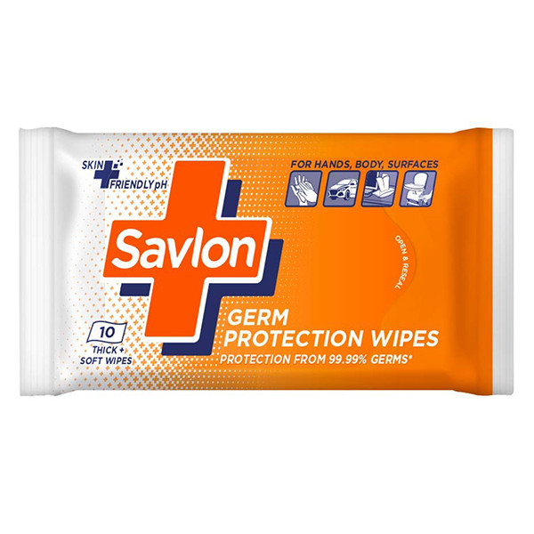 Image of Savlon Germ Protection Wipes