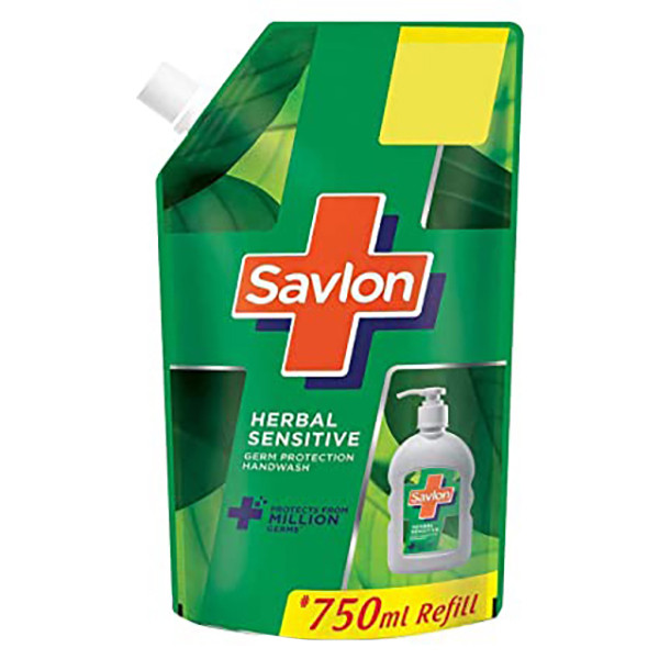Image of SAVLON HERBAL SENS REFILL 750ML
