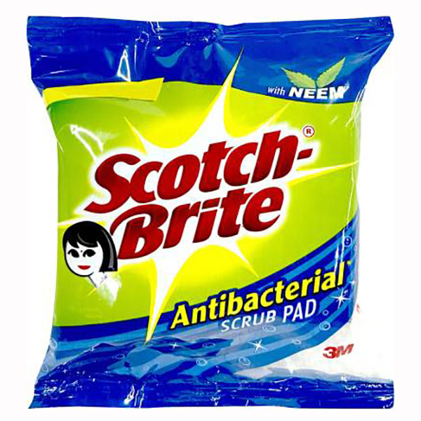 Image of SCOTCH BRITE ANTIBACTERIAL SCRUB PAD