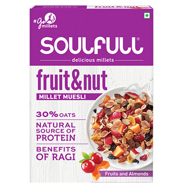 Image of SOULFULL MILLET MUESLI - FRUITY 400G