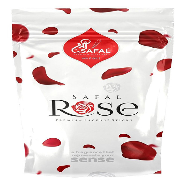 Image of Sriphal Agarbatti Rose Zipper 125g