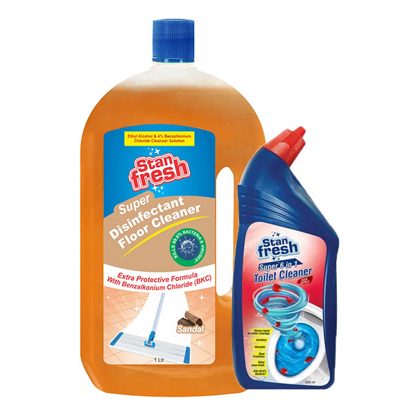 Image of Stan Fresh Fc Sandal 1l+Toilet Cleaner 500ml Rose