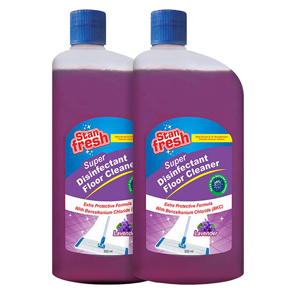 Image of Stan Fresh Floor Cleaner Lavender 500ml+500ml