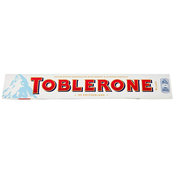 Image of Toblerone White Chocolate  100g