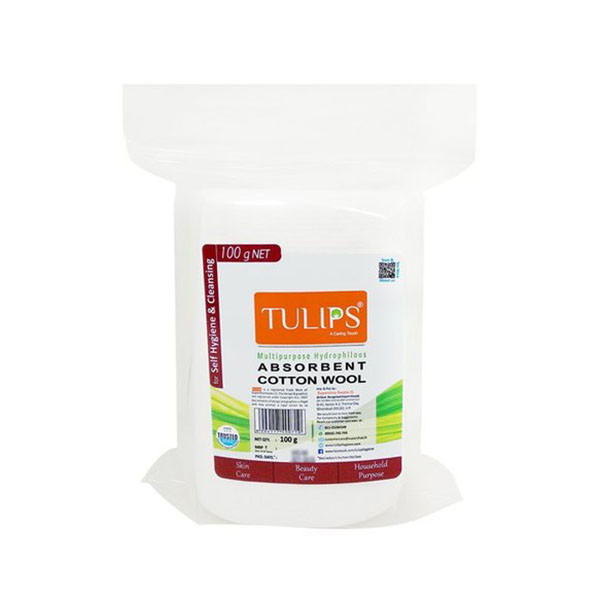 Tulips Cotton Roll 100gm