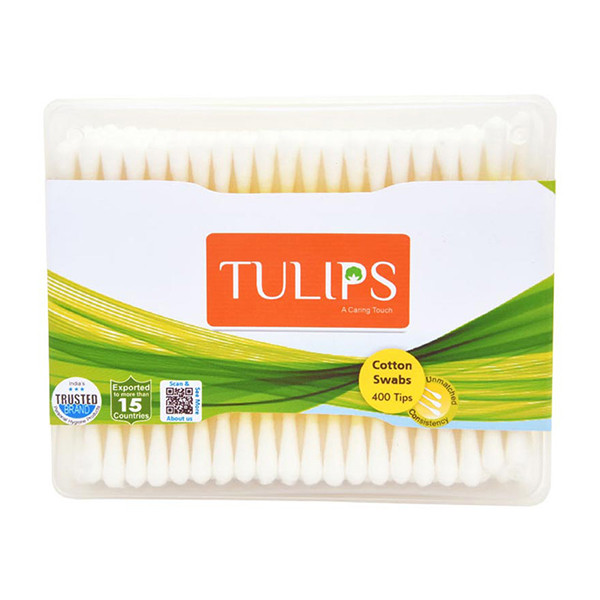TULIPS COTTON SWABS 200STEM BOX