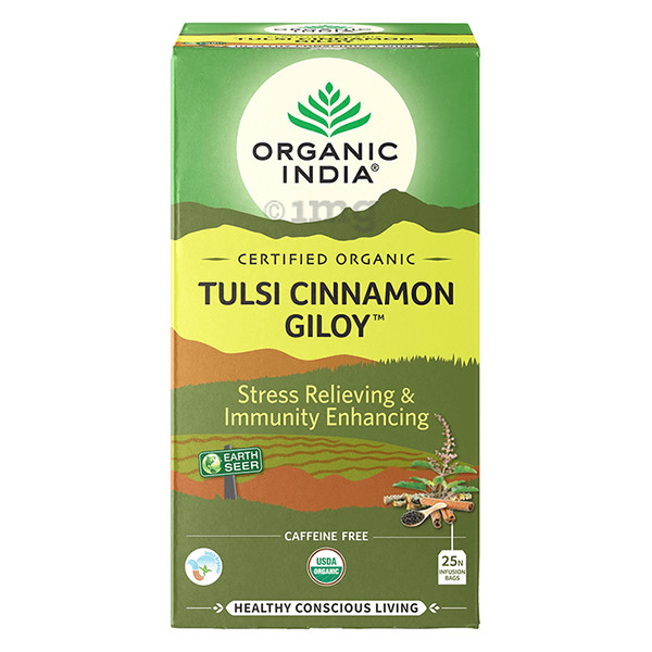 Image of Tulsi Cinnamon Giloy Tea 25N