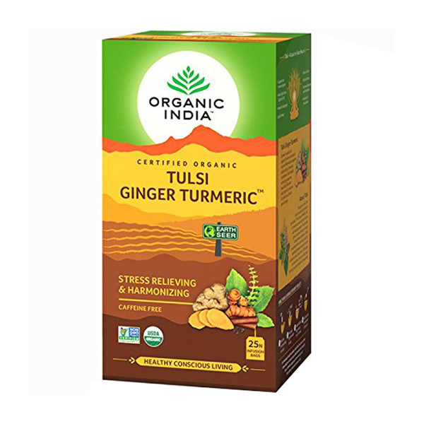 Image of Tulsi Ginger Turmeric Tea 25s