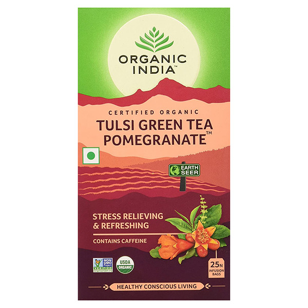 Image of Tulsi Green Tea Pmegrenate