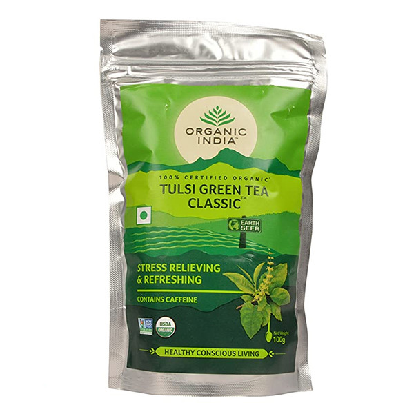 Image of Tulsi Green Tea Pouch 100Gm