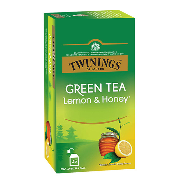 Image of Twinings Green Tea Lemon Honey 25Bags