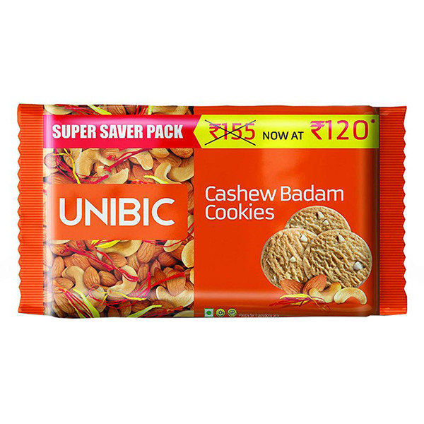 Unibic Cashew Badam Cookies 300G