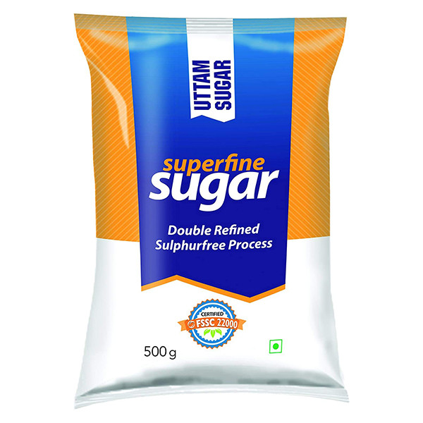 Image of UTTAM SUPERFINE SUGAR 500G
