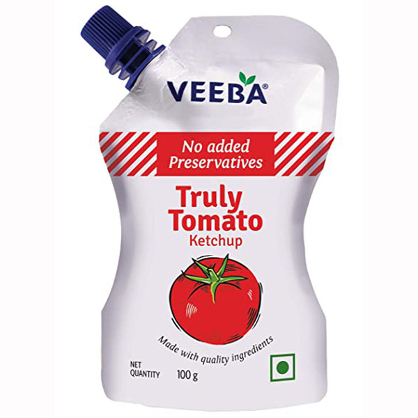 Image of Veeba Truly Tomato Ketchup 100gm