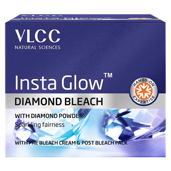 Image of Vlcc Insta Glow Diamond Bleach 30g