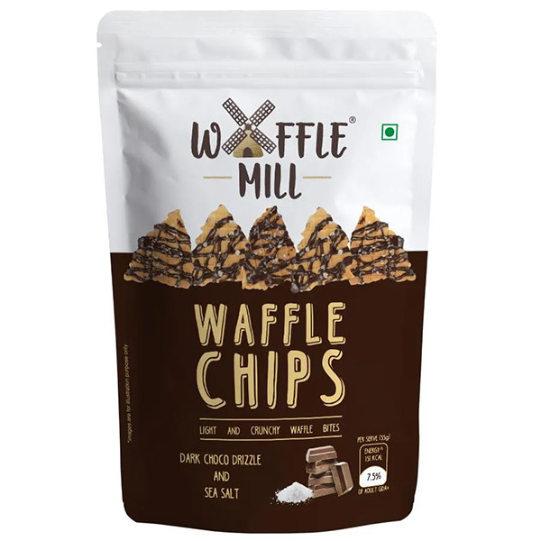 Image of Waffle Mill Dark Choco &amp; Sea Salt 85g