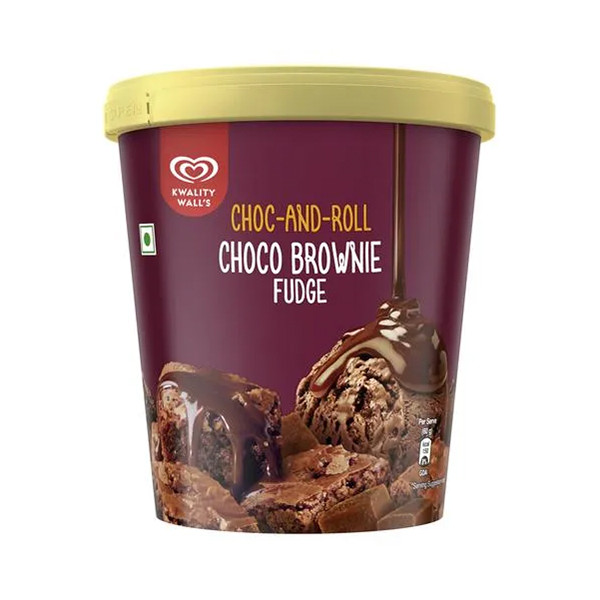 Image of Walls Choco Brownie Fudge Tub 700ml