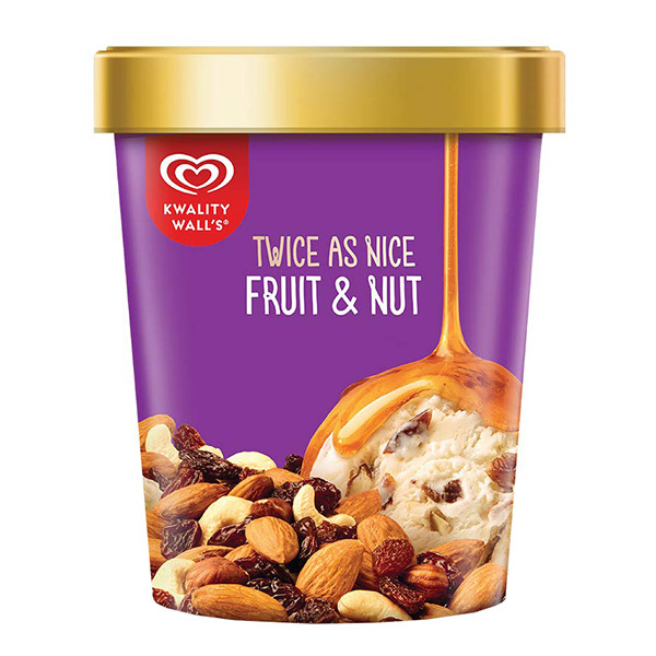 Image of Walls Fruit-Nut Tub 750ml