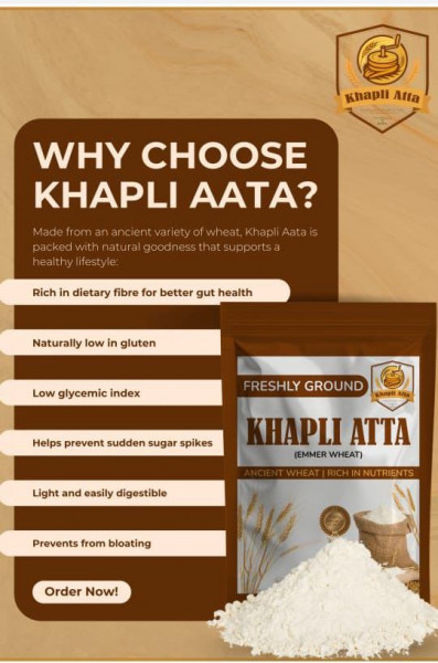 Image of Khapli Atta 2kg