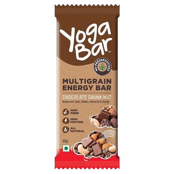 Yoga Bar Snack Bar Chocolate Chunk Nut 38g (Buy 1 Get 1 Free)
