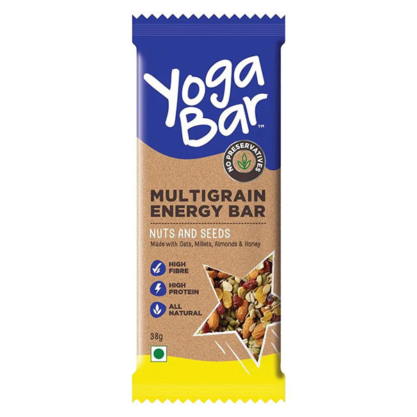 Yoga Bar Snack Bar Nuts Seeds 38g (Buy 1 Get 1 Free)