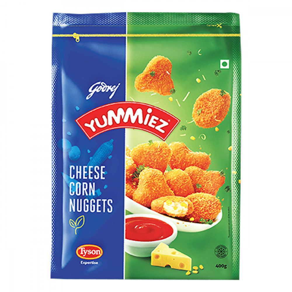 Yummiez Cheese Corn Nuggets 400G