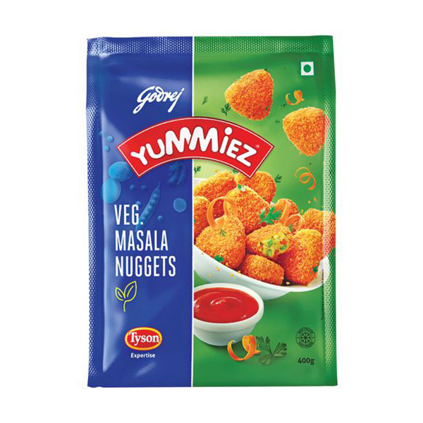 Image of Yummiez Masala Veg Nuggets 400G