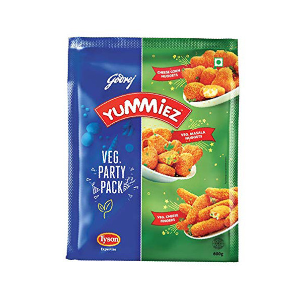 Image of YUMMIEZ PARTY PACK VEG 600G
