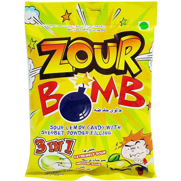 Image of Zour Bomb Lemon 110G