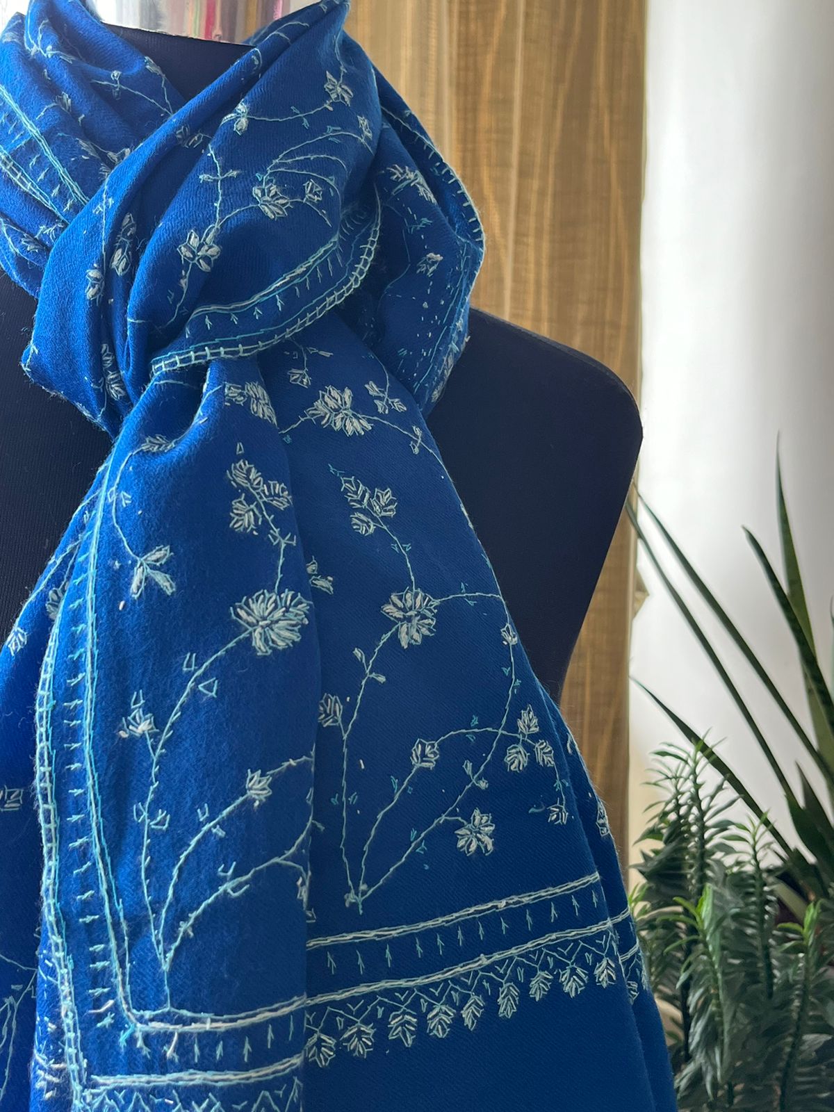 Beautiful Sozni Embroidered Handcrafted Woollen Stoles