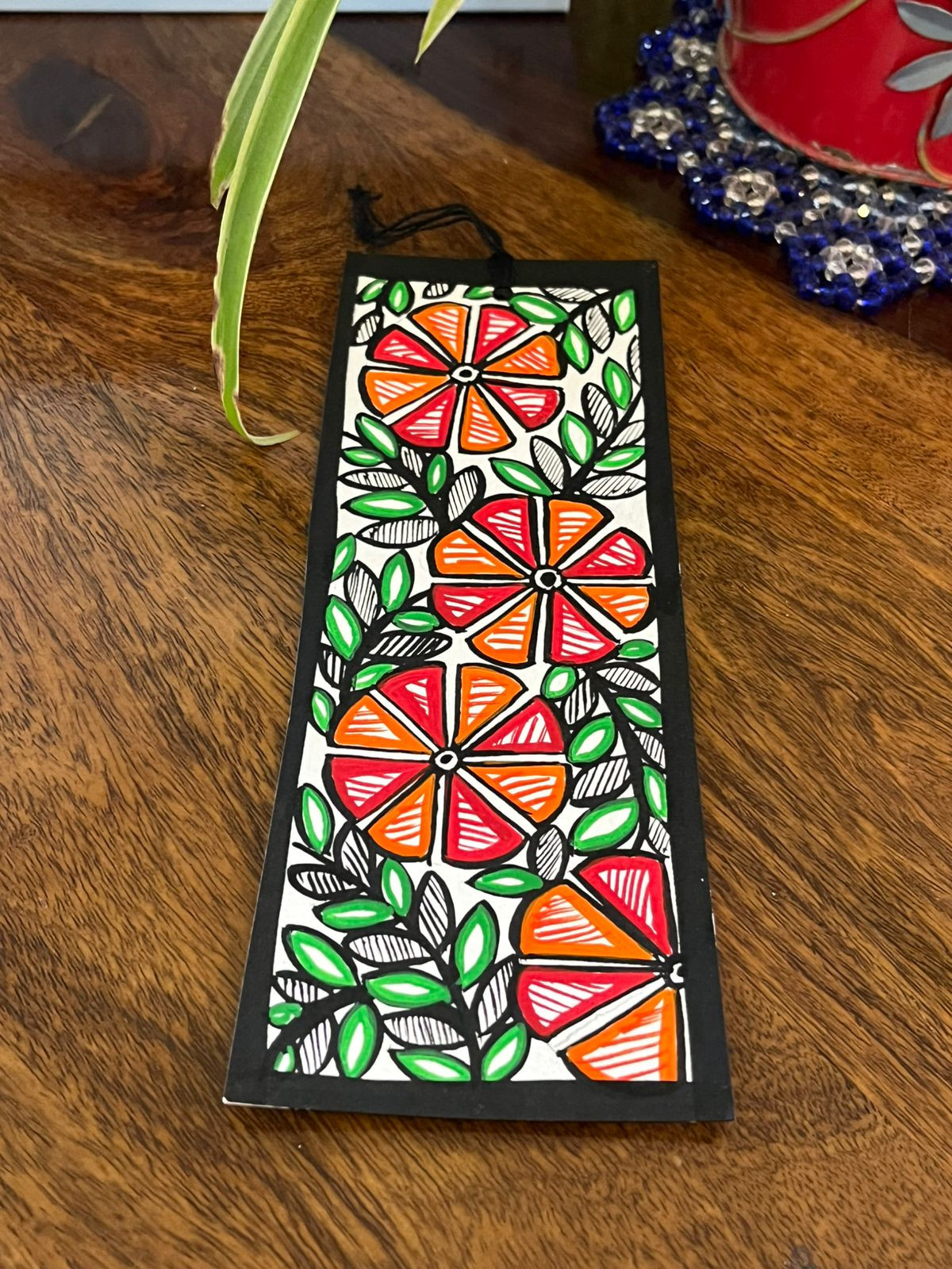 Bookmarks - Kalamkari Handpainted - Set of 4