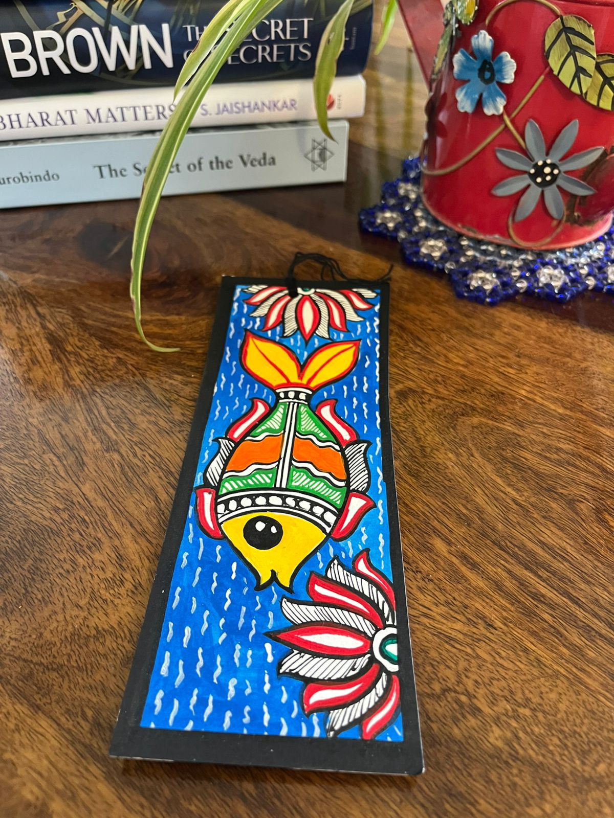 Bookmarks - Madhubani Handpainted - Set of 4