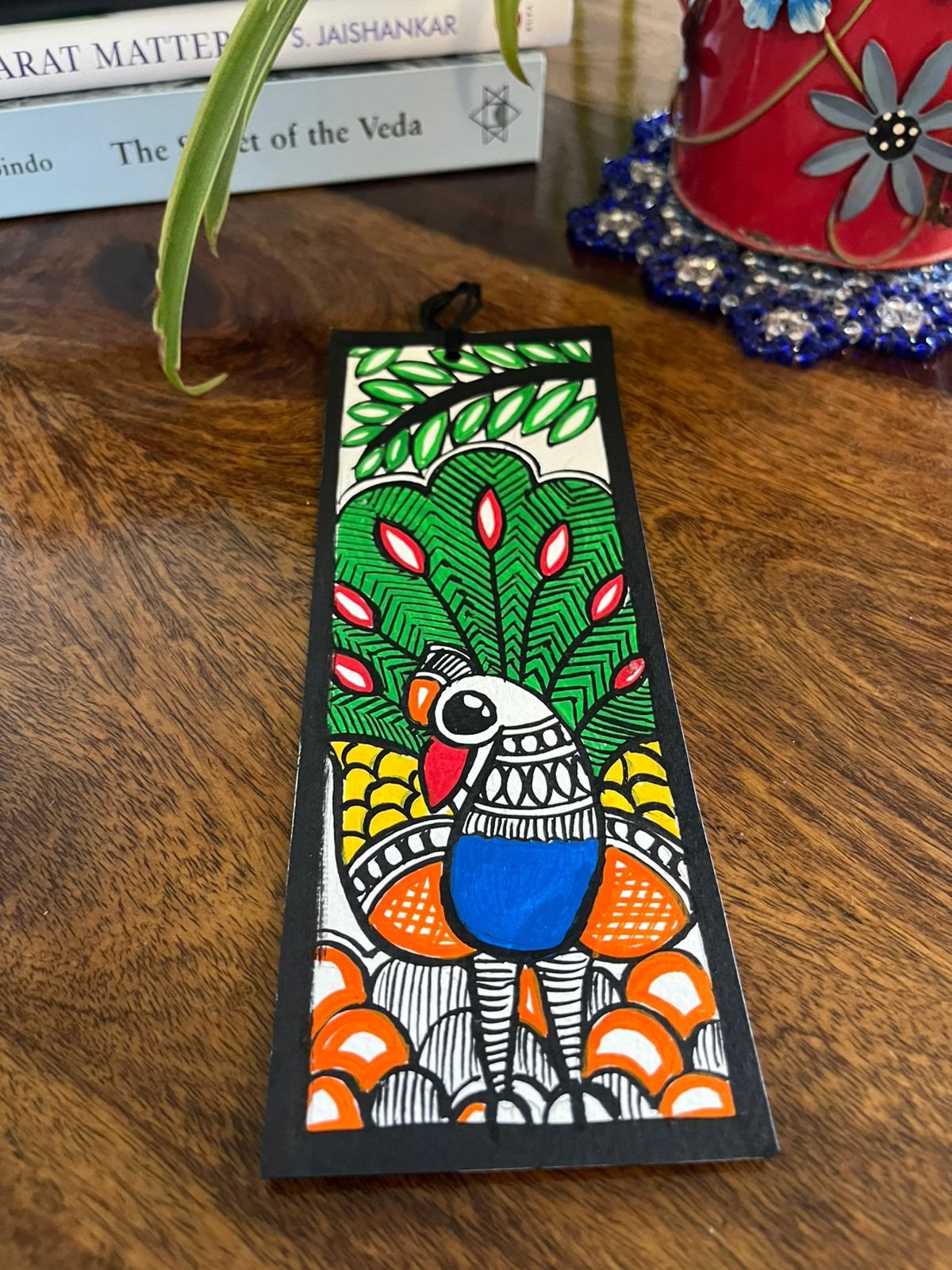 Bookmarks - Madhubani Handpainted - Set of 4