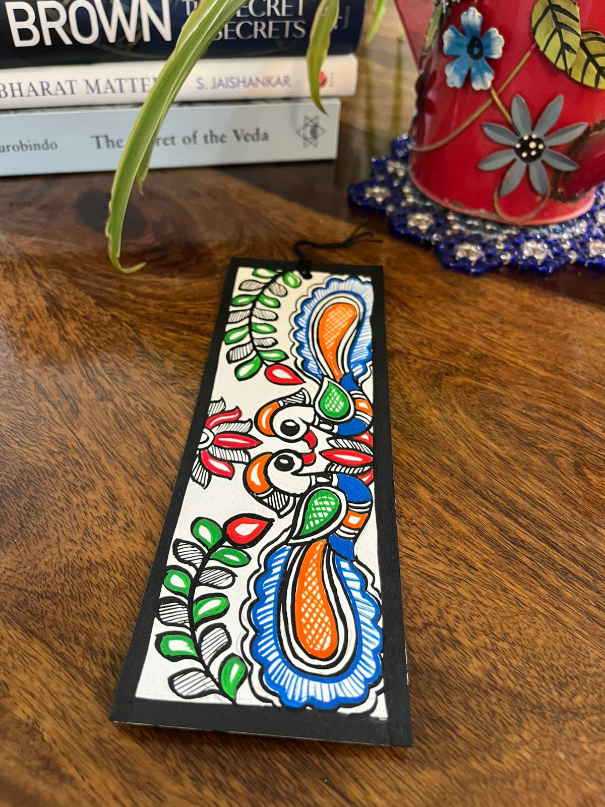 Bookmarks - Madhubani Handpainted - Set of 4