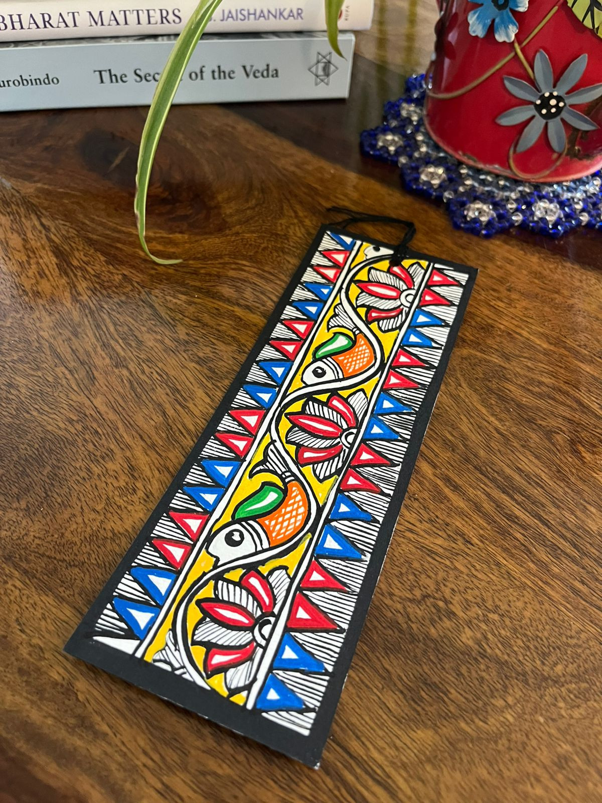 Bookmarks - Madhubani Handpainted - Set of 4