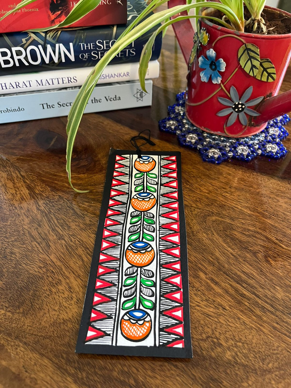 Bookmarks - Madhubani Handpainted - Set of 4