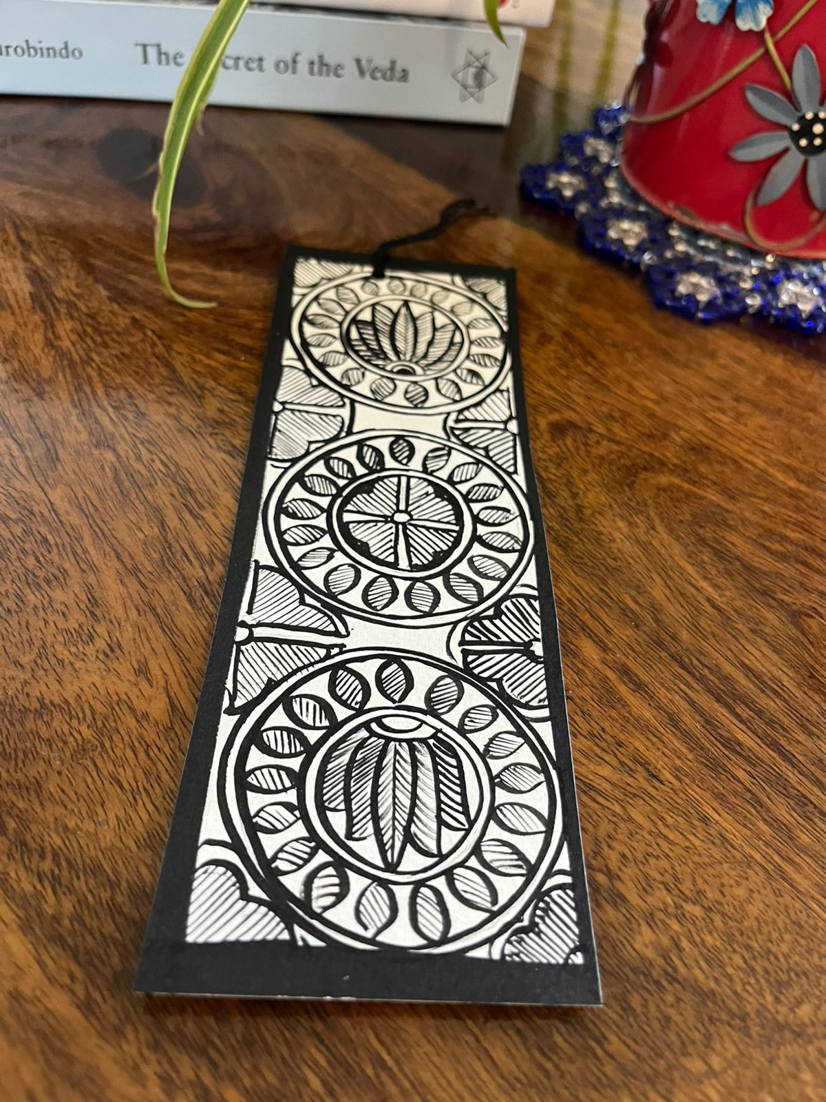 Bookmarks - Madhubani Handpainted - Set of 4