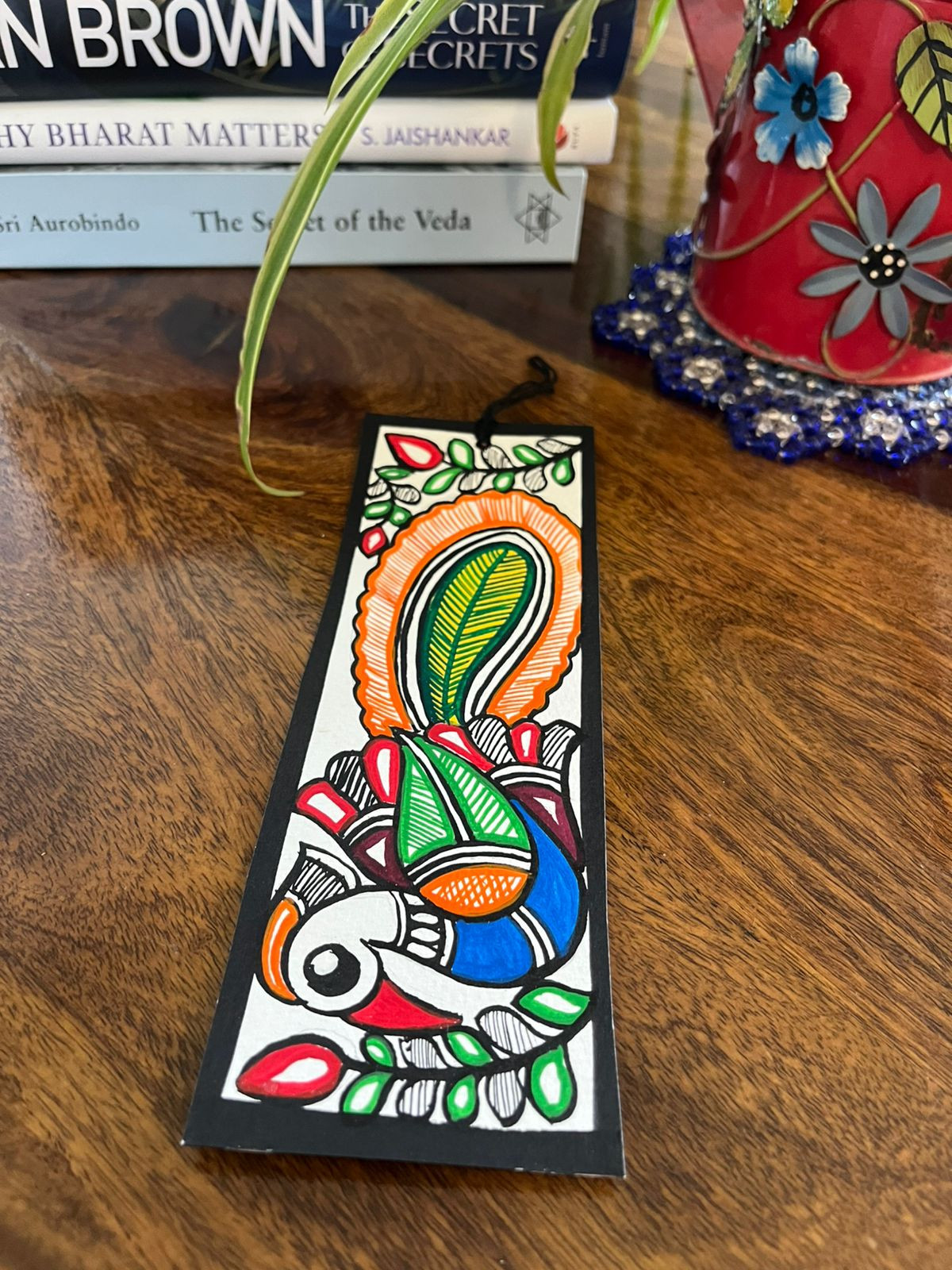 Bookmarks - Madhubani Handpainted - Set of 4