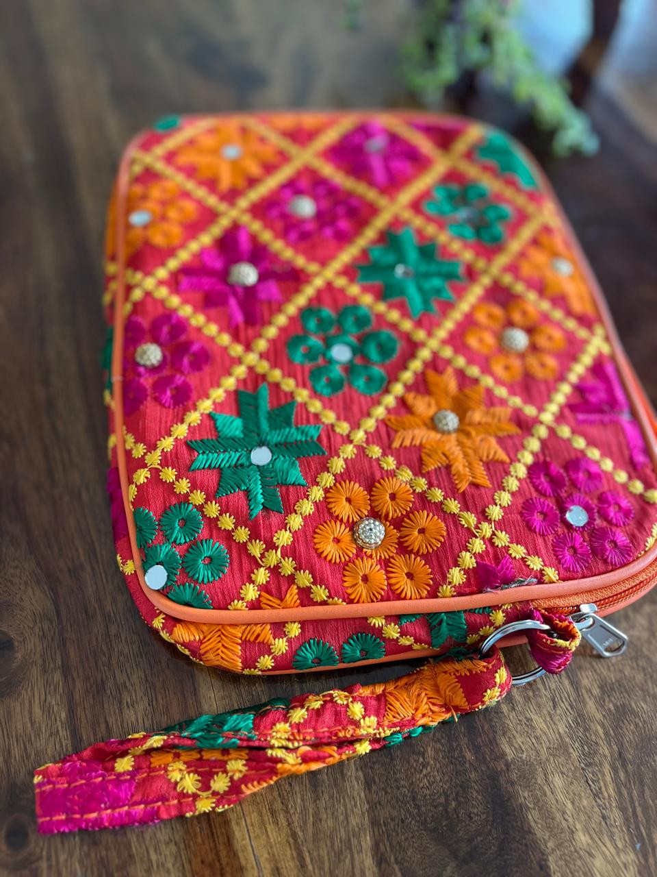 Tablet IPad Phulkari Work Sleeve