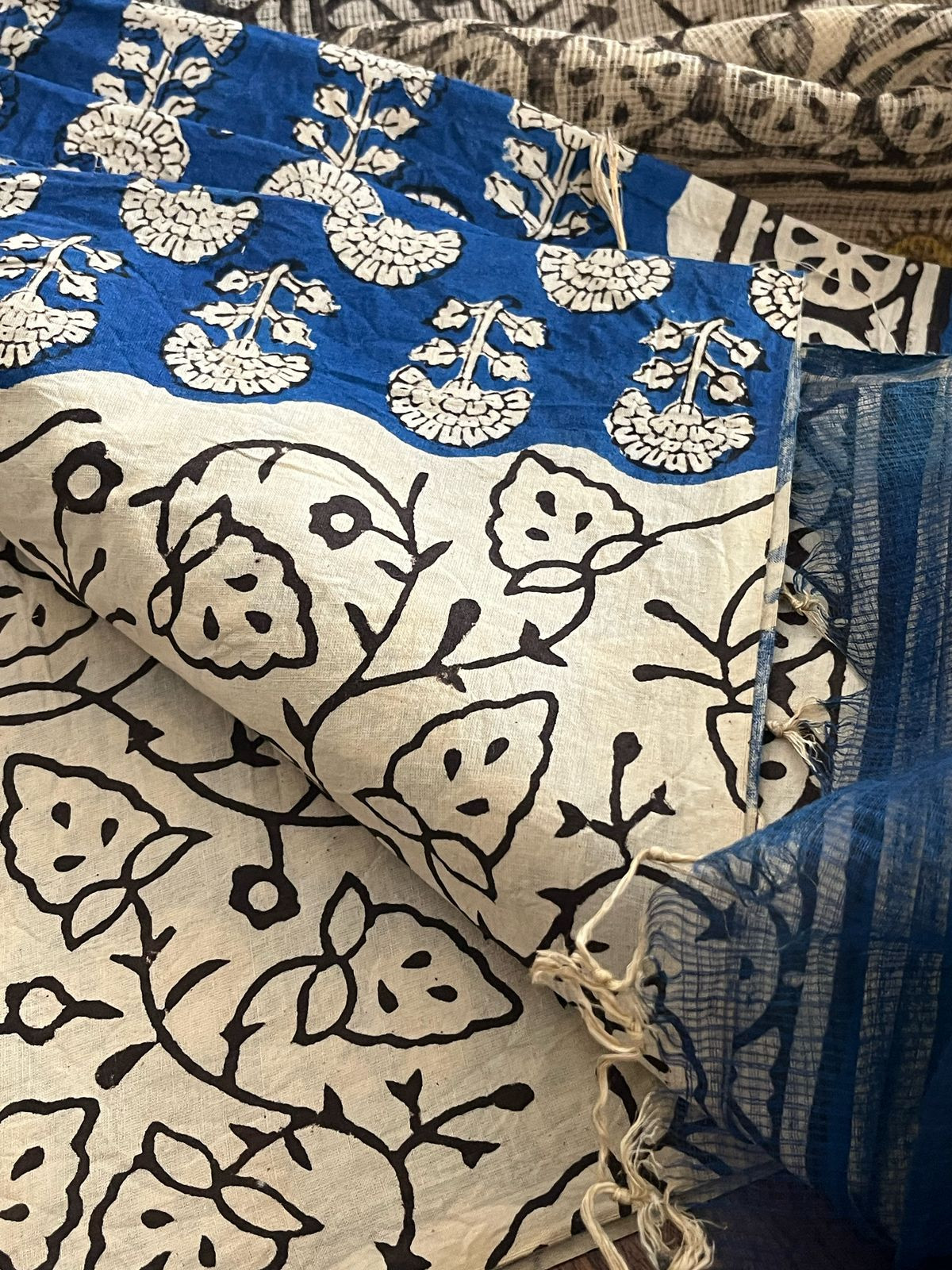 Pure cotton 3 piece Suits with kota Doria Dupatta