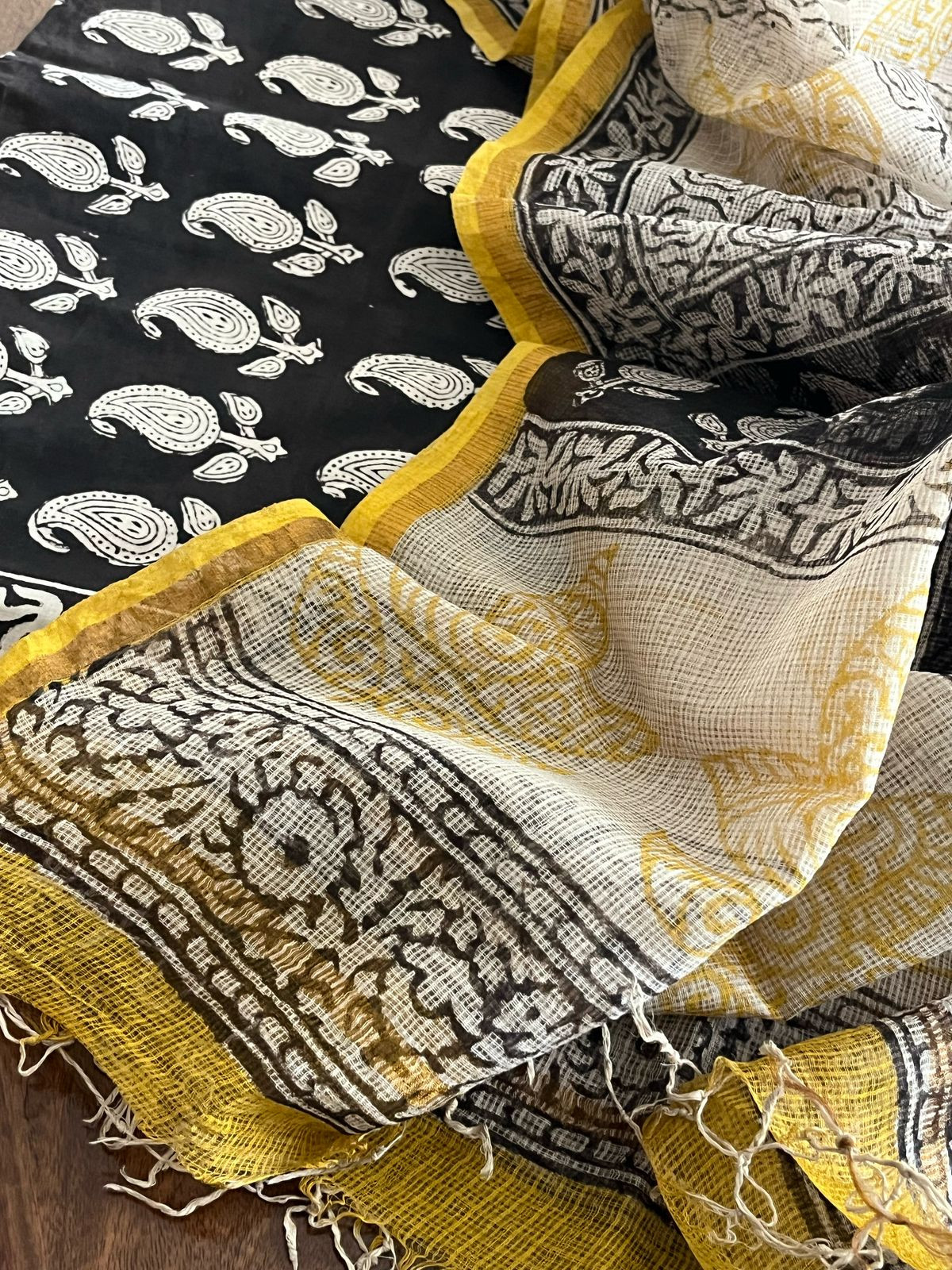 Pure cotton 3 piece Suits with kota Doria Dupatta